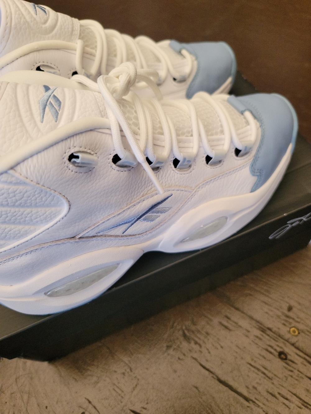 Mens Reebok Question Mid Denver Nuggets - Picture 6 of 13